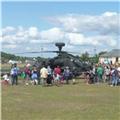 Helicopters landing at Dawlish Warren 012